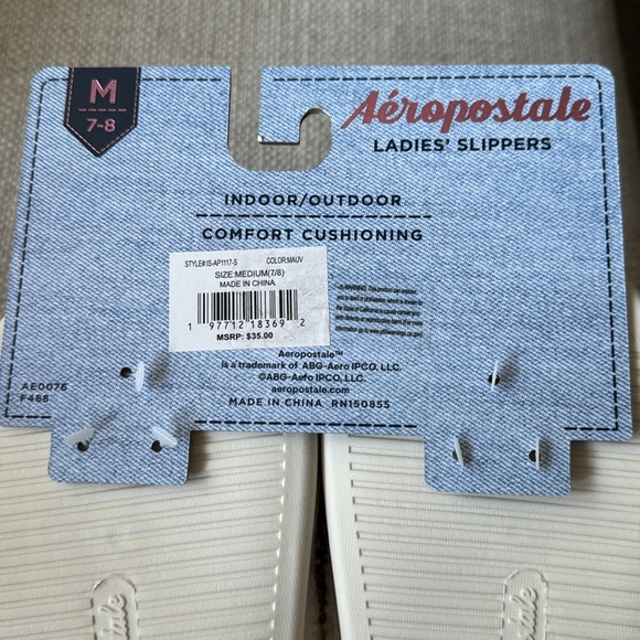 Aeropostale Checkerboard Cozy Slippers - Picture 7 of 7